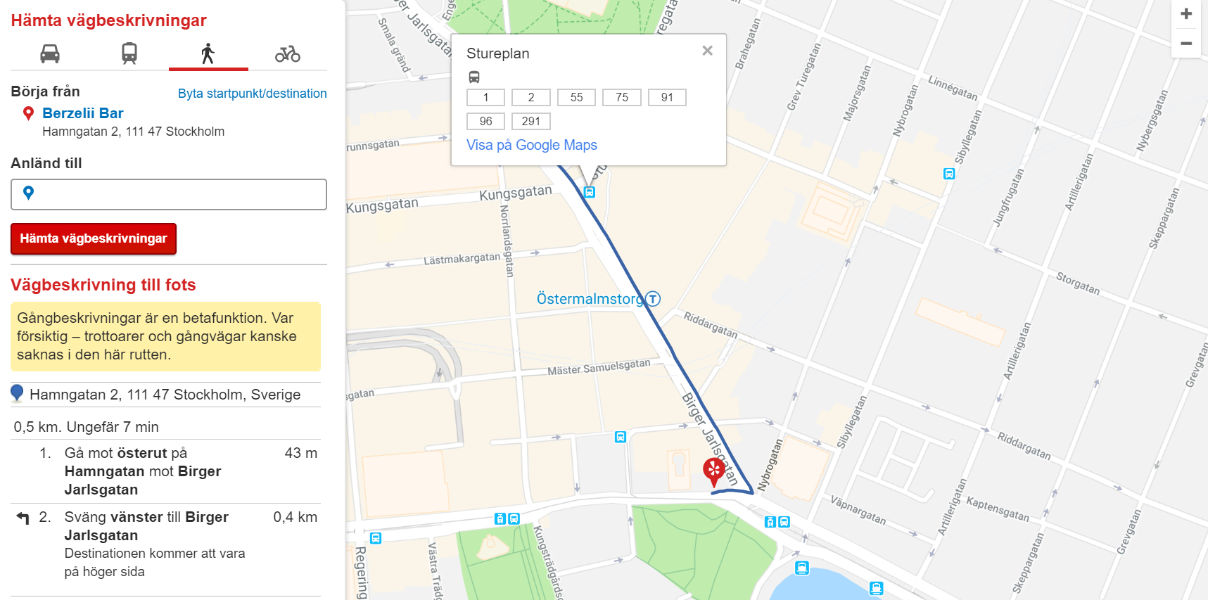 CNs bar på det förnäma Östermalm, ett stenkast ifrån Stureplan.